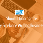 incorporate writing business