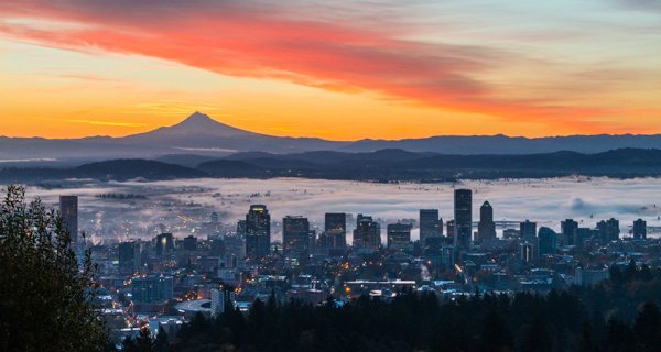 Shutterstock stock photography Portland cityscape