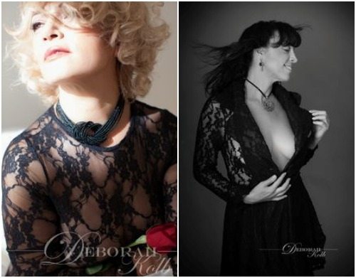 Deborah Kolb enjoys taking boudoir style photographs