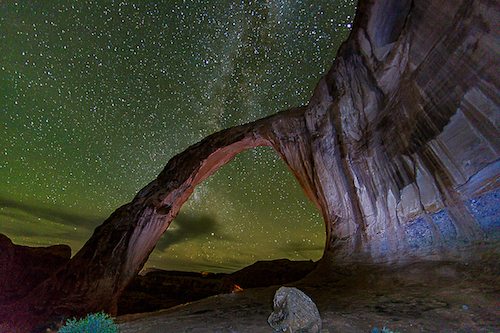 The Milky Way - just one of the amazing things you can capture as a travel photographer