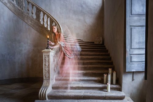 Creating a ghost photo is fun -- and can sell well on stock photo sites