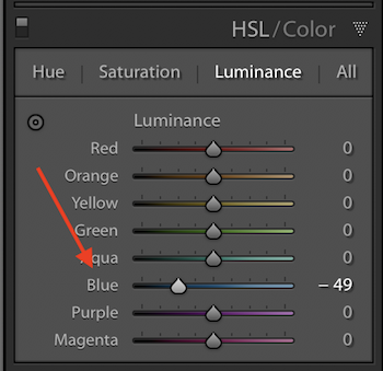 How to restore a dull sky to a blue sky in Lightroom...