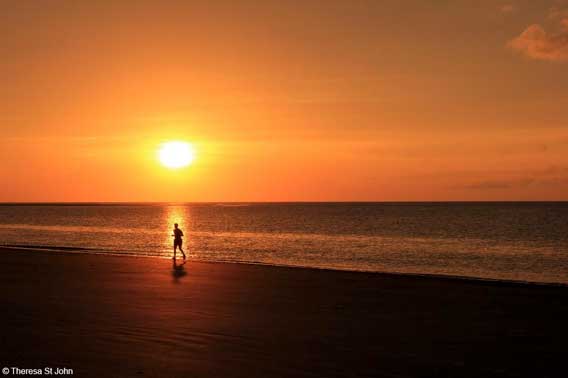 commercial image of the beach