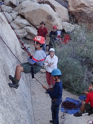 joshua tree rock climbers