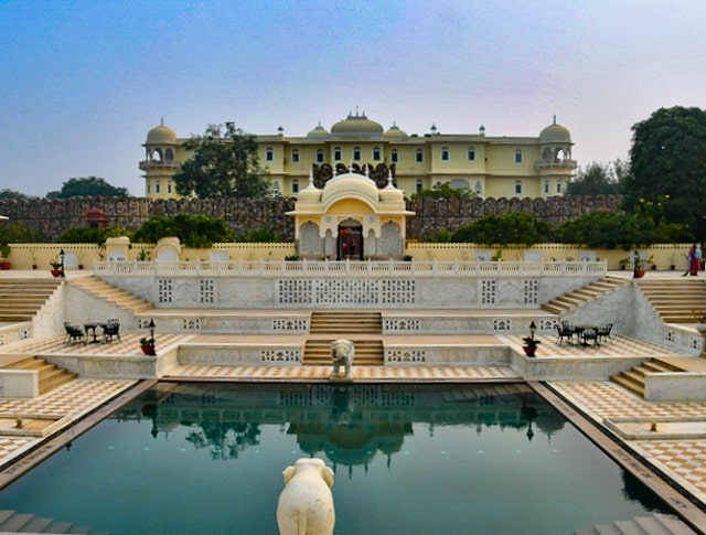 Nahargarh Palace Hotel pool