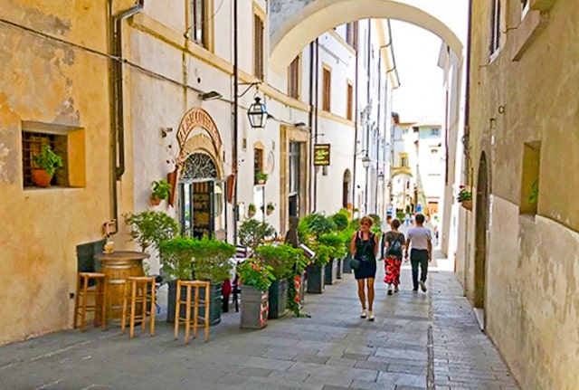 Spoleto Italy street