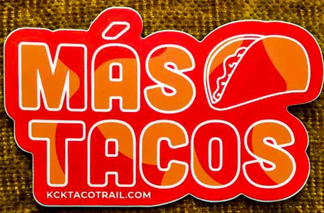 Mas Tacos decal