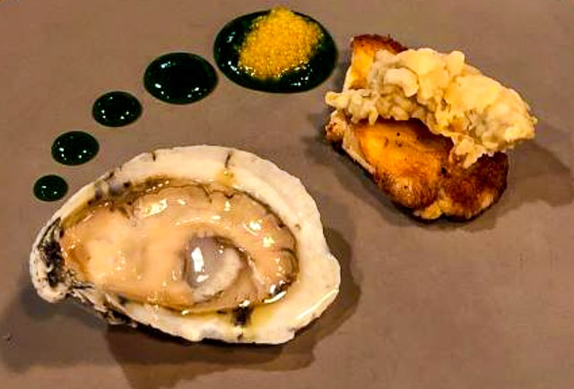 Oysters with Caviar - Mayberry NC